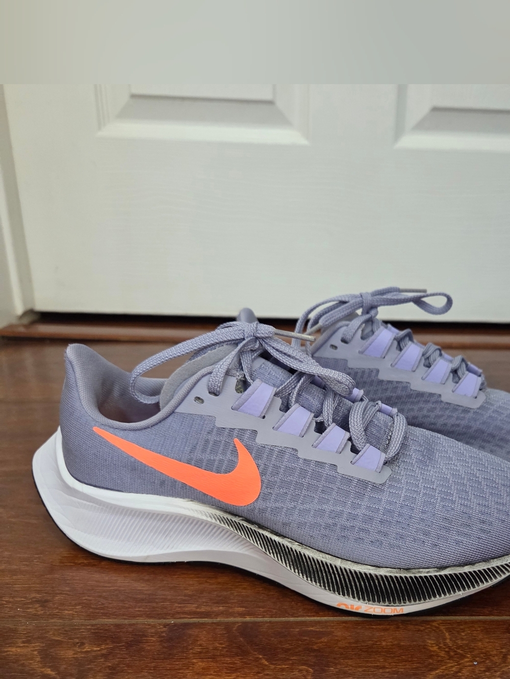 Nike Air Zoom Pegasus 37 Women's Indigo Haze / White Running Shoe Sneakers SZ 7 - Picture 2 of 9